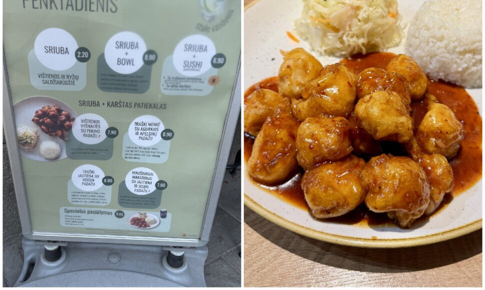 Donatas Karklius kinų restorane „Shimai SUSHI & WOK“