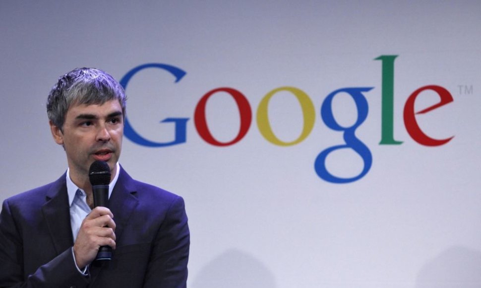 „Google“ generalinis direktorius Larry Page‘as