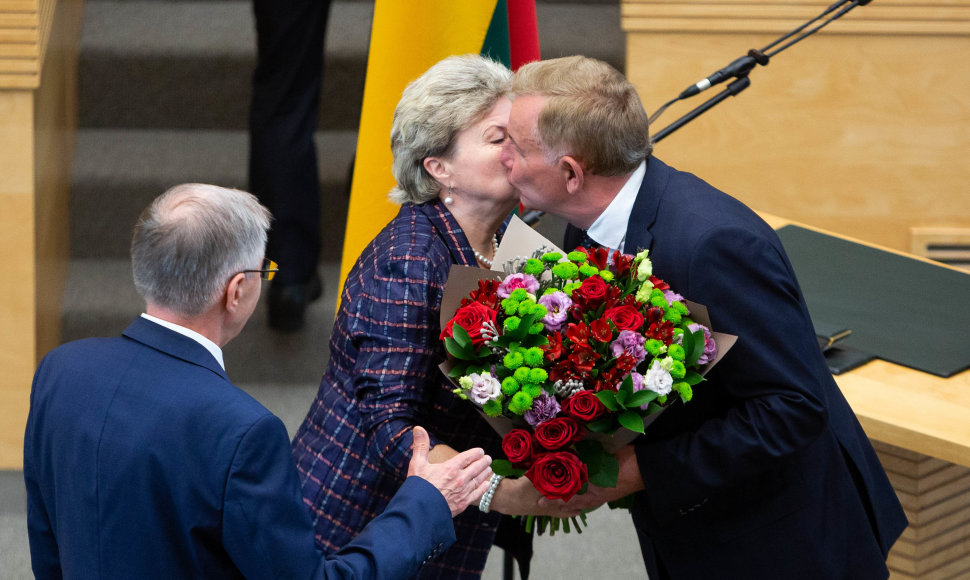 Gediminas Kirkilas, Irena Šiaulienė, Rimantas Sinkevičius