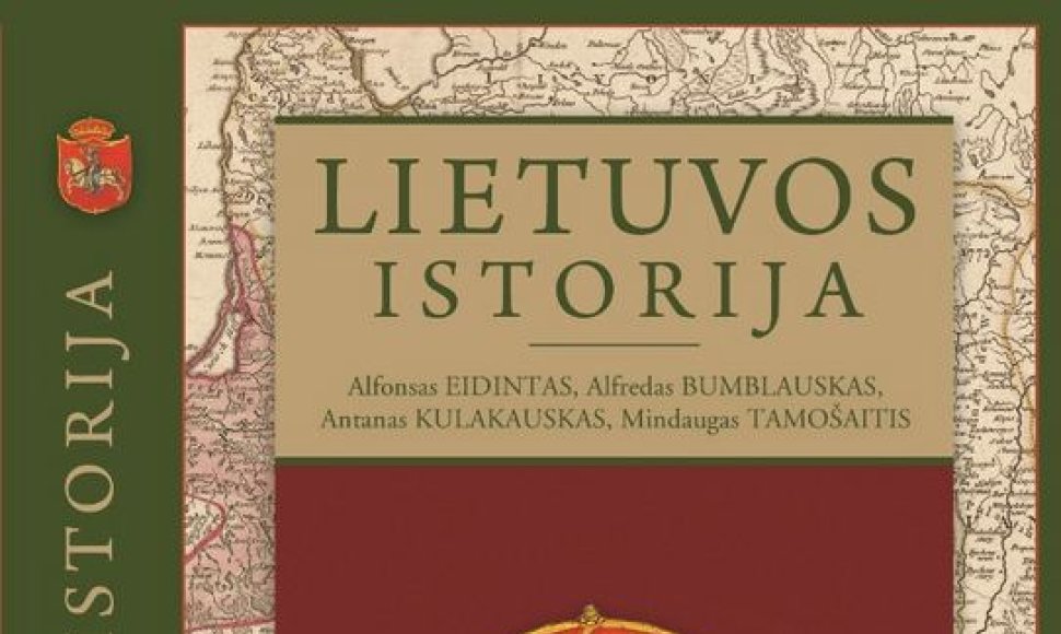 Knygos „Lietuvos istorija“ viršelis