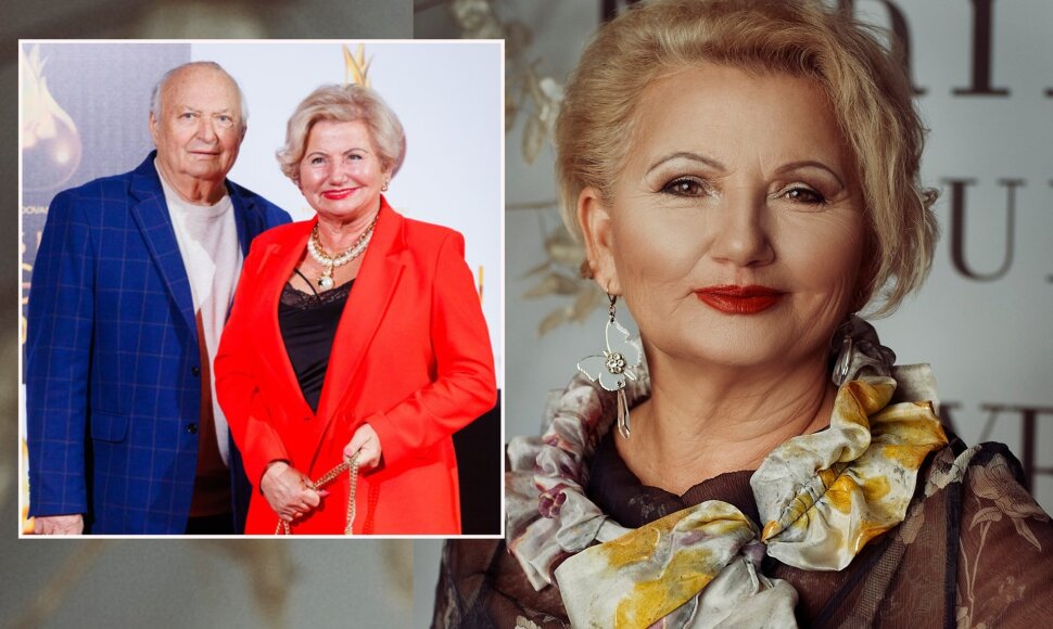 Joana Bartaškienė su vyru Albinu Bartaška