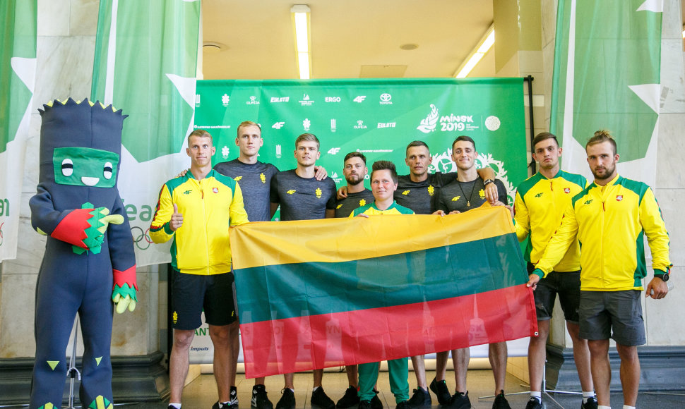 Į Europos žaidynes Minske išvyksta Lietuvos sportininkai