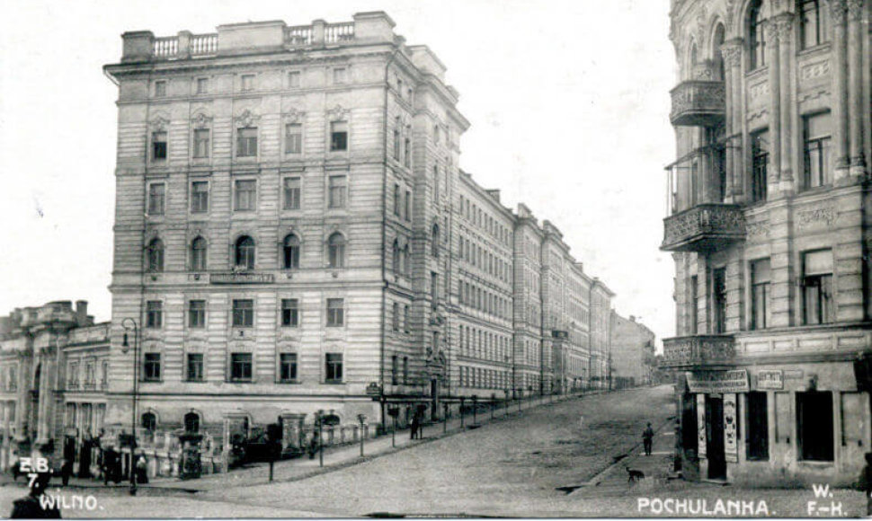 J. Basanavičiaus gatvė, 1912 metai. 