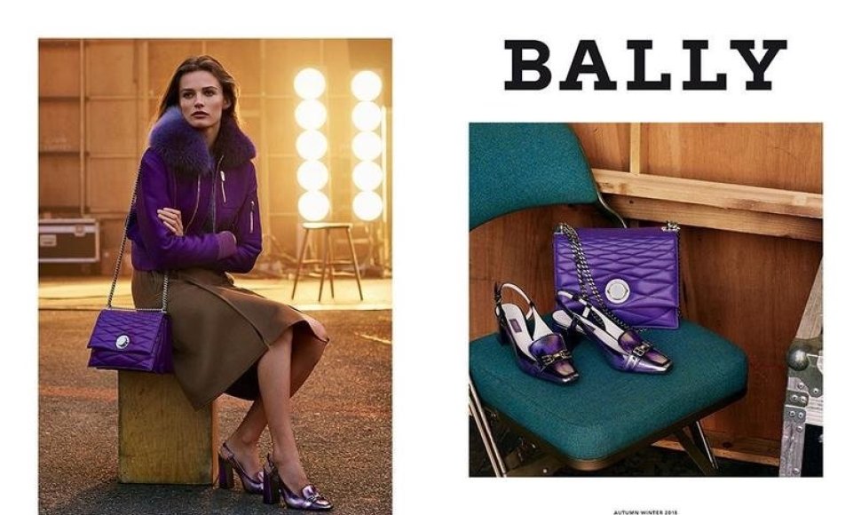 Edita Vilkevičiūtė „Bally“ reklamoje