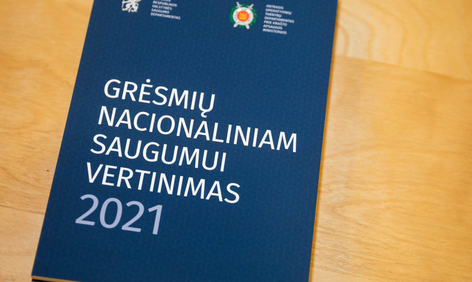 Grėsmių nacionaliniam saugumui vertinimo 2021m. pristatymas