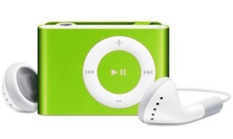 Žalias „iPod“ grotuvas