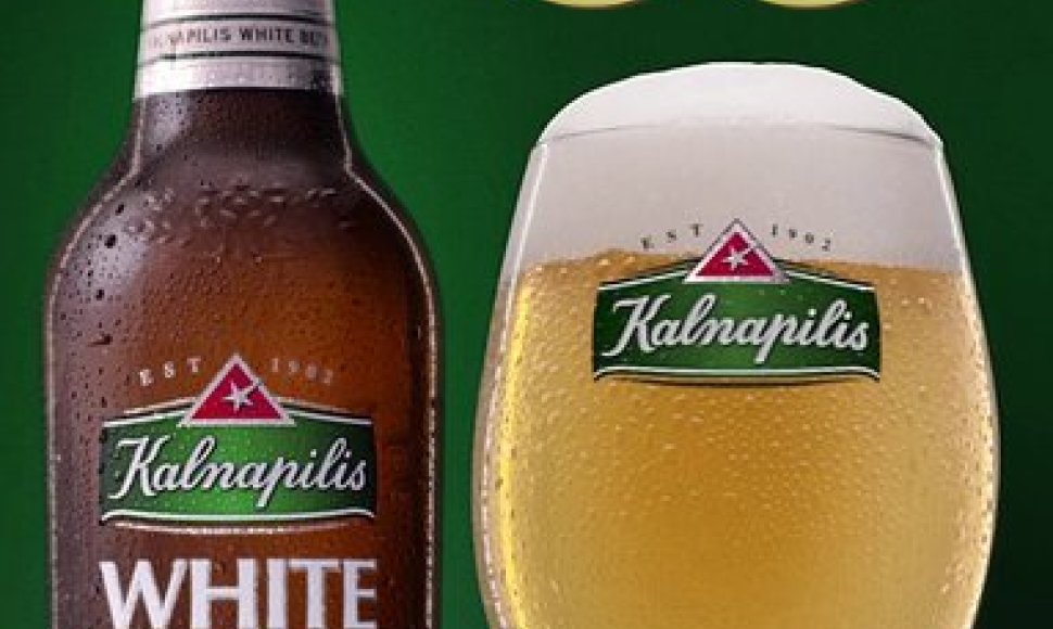 „Kalnapilio“ kvietinis alus „White Select“ pripažintas Lietuvos metų gaminiu