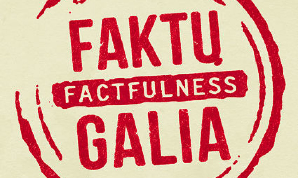 Knygos viršelis „Faktų galia“