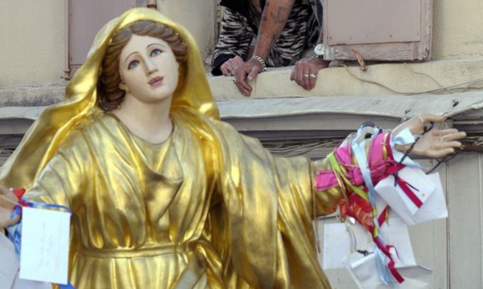 Švč.Mergelės Marijos skulptūra