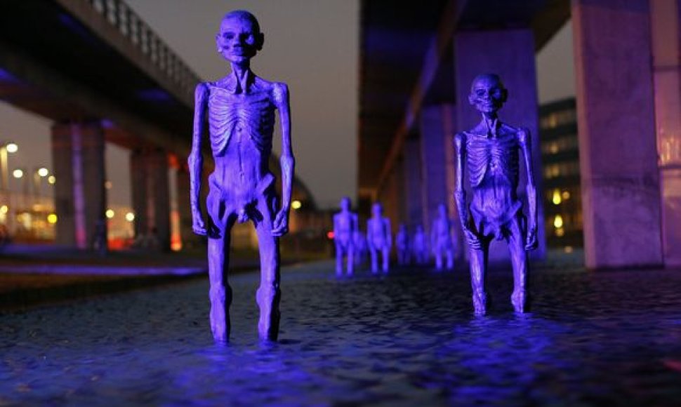 Kopenhagos statulėlės, įspėjančios apie klimato atšilimą