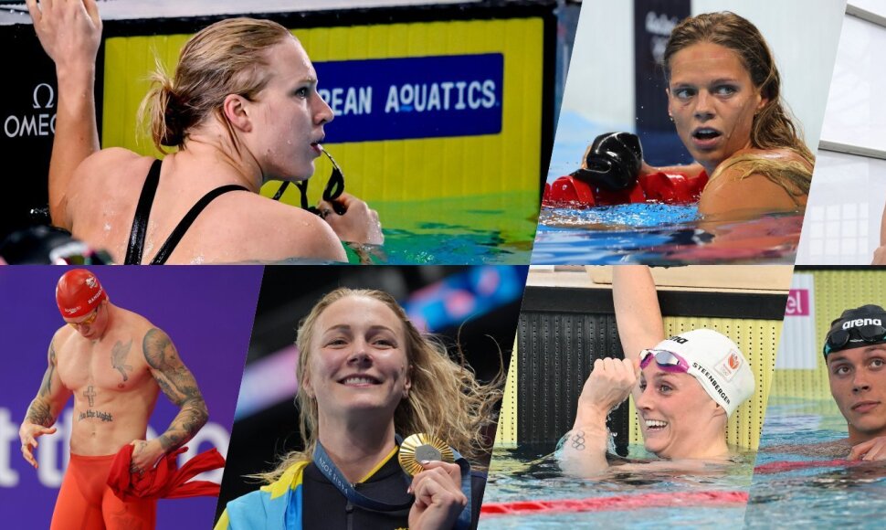 Europos plaukimo čempionatas – tikras žvaigždynas