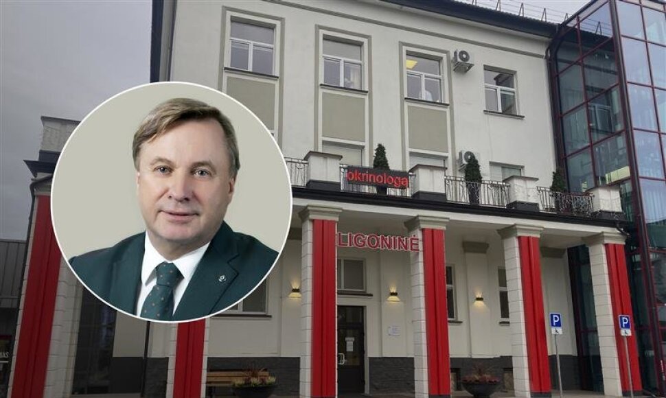 Kretingos ligoninės vadovas Romaldas Sakalauskas