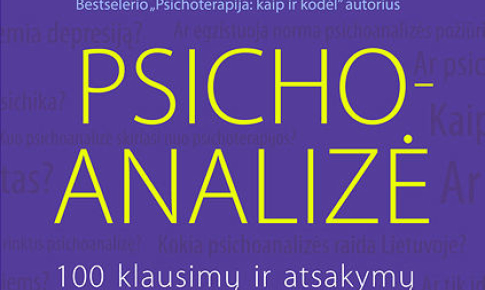Raimundo Milašiūno knyga „Psichoanalizė“