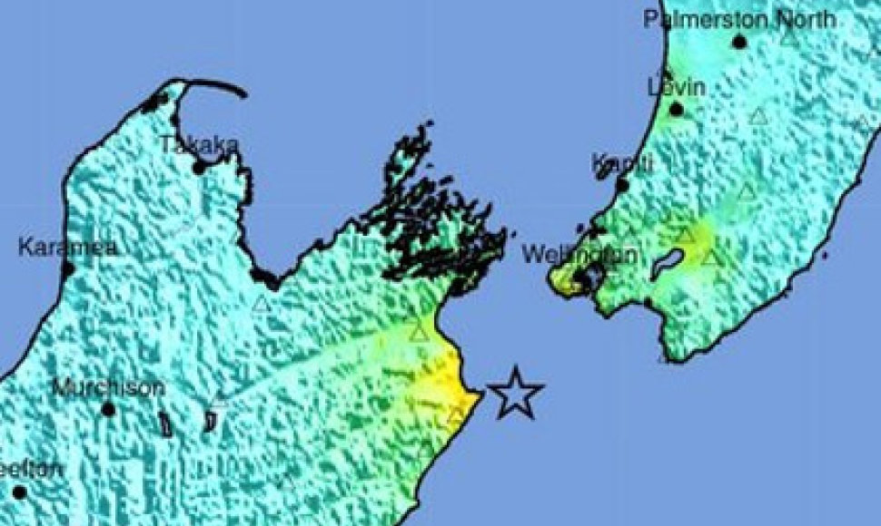 Žemės drebėjimas Naujojoje Zelandijoje