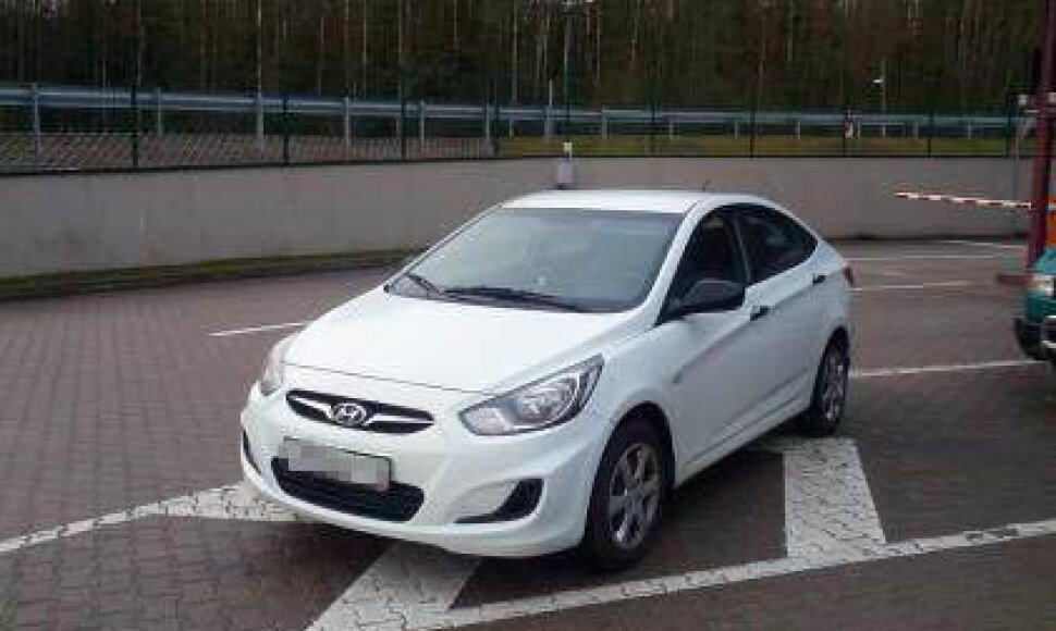 Baltarusio automobilis „Hyundai“