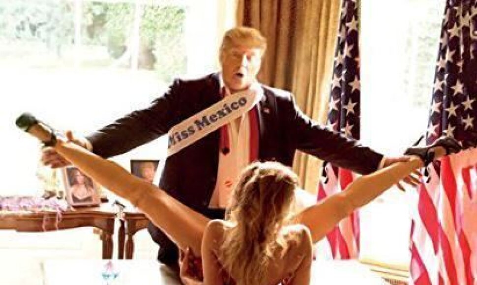 Padirbta Donaldo Trumpo nuotrauka