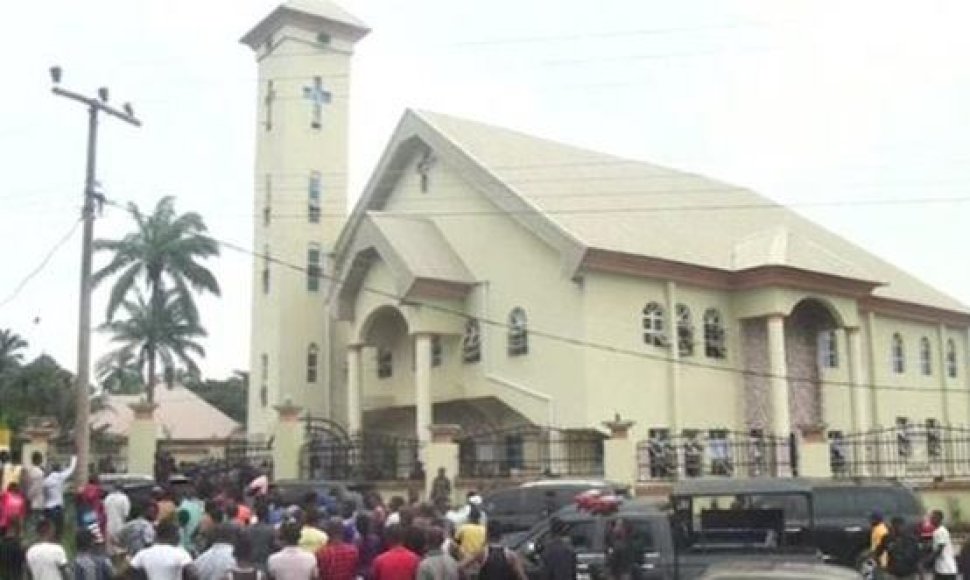 Nigerijoje surengtas išpuolis bažnyčioje