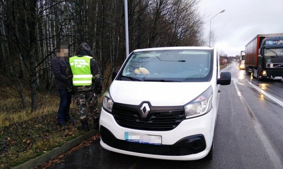 Sulaikytas irakiečių gabentojas lenkas