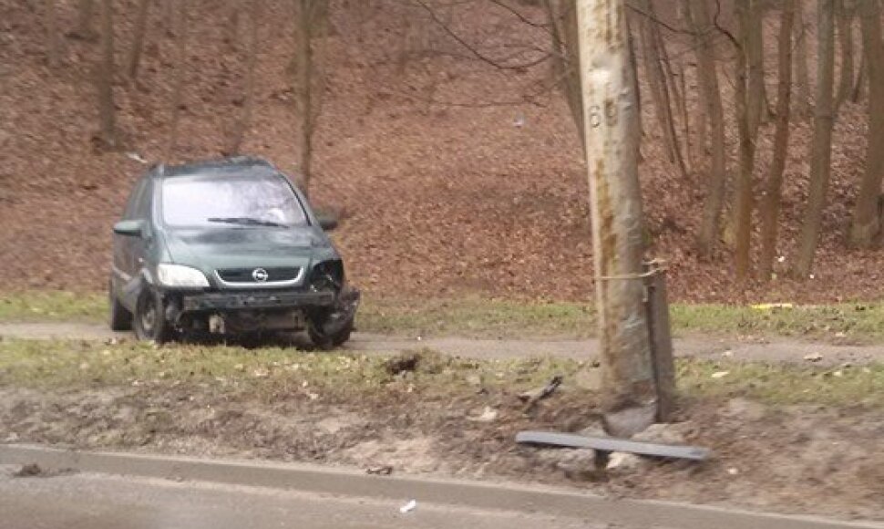 Avarija Tunelio gatvėje