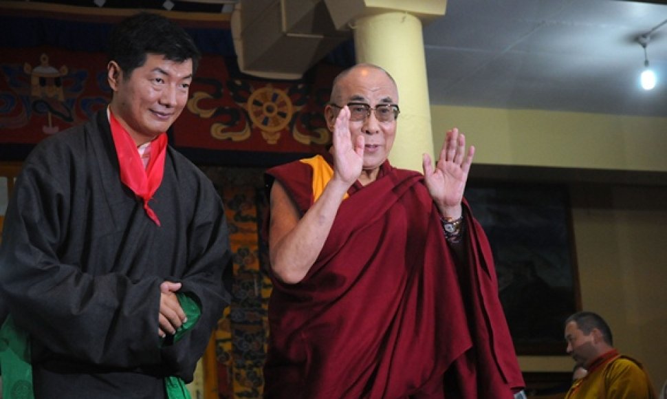 Lobsangas Sangay ir Dalai Lama