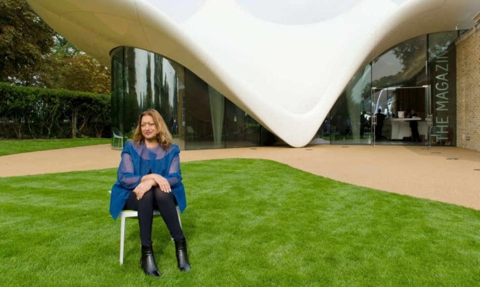 Zaha Hadid ir Serpentine Sackler galerijos priestatas Londone