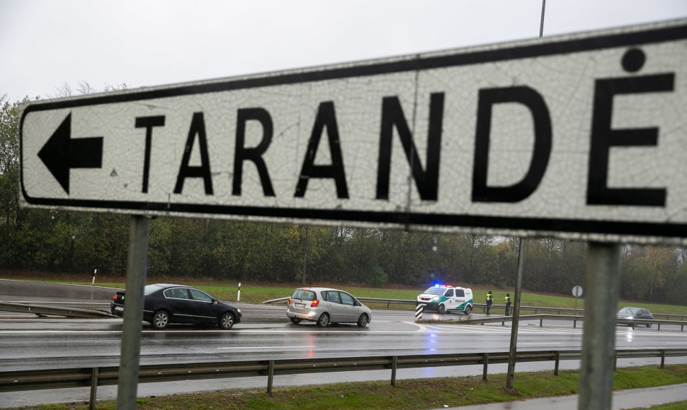 Tarandės bendruomenės protesto akcija