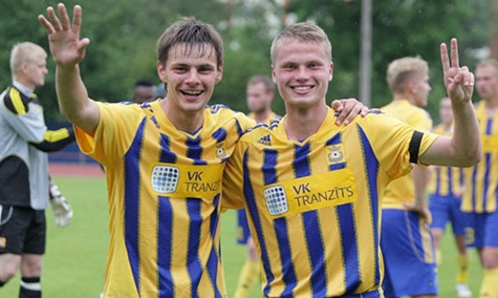 „Ventspils“ futbolininkai.