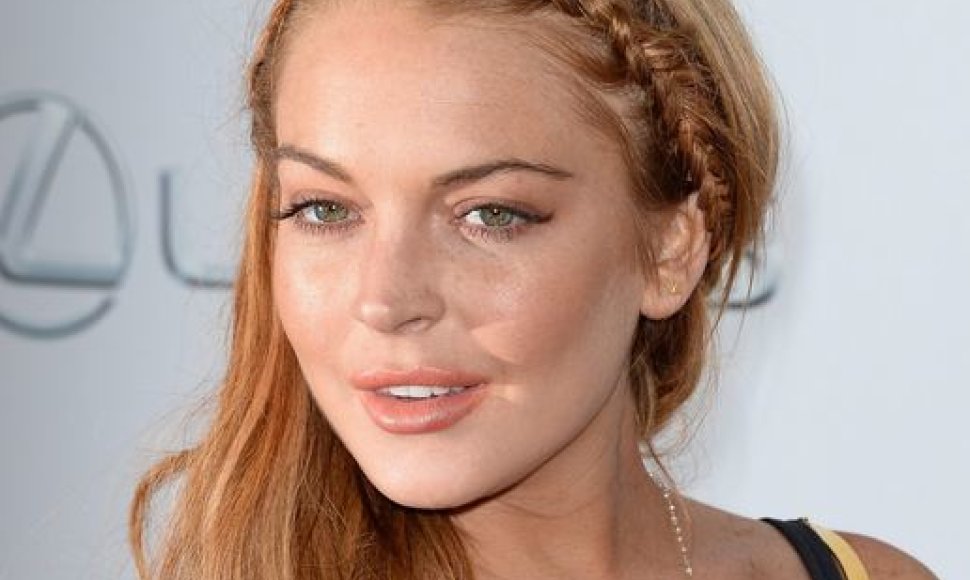 Lindsay Lohan filmo „Pats baisiausias filmas 5“ premjeroje