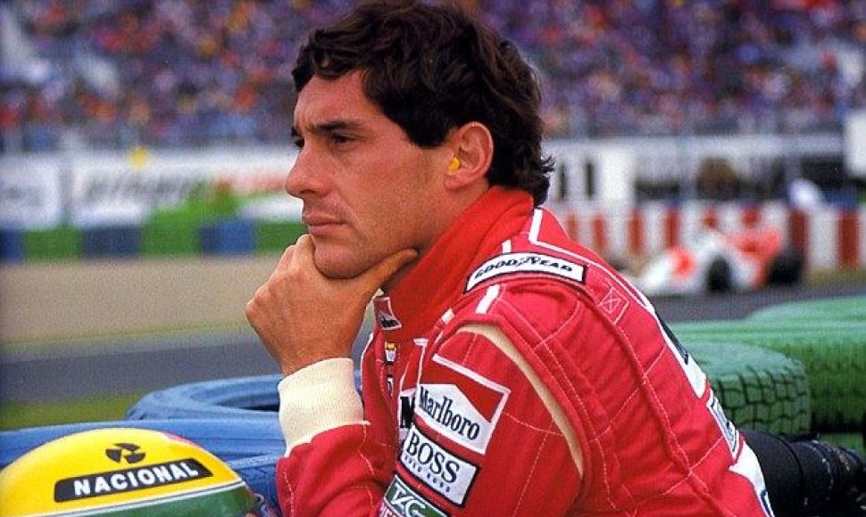Ayrtonas Senna -1994 m. žuvusi Formulės-1 legenda