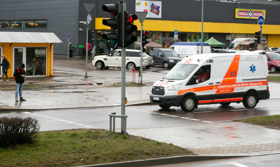 Jeruzalės ir Braškių gatvių sankirta Vilniuje