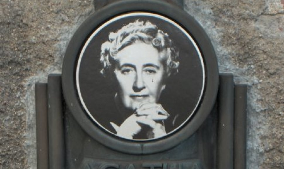 Anglų rašytoja Agatha Christie (1890–1976)
