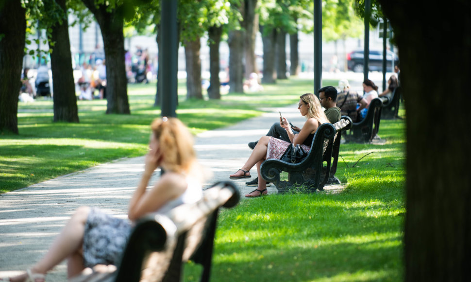 +31°C karščio Vilniuje