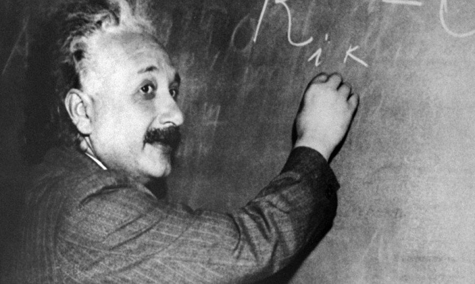 Prieš 135 metus gimė Albertas Einsteinas