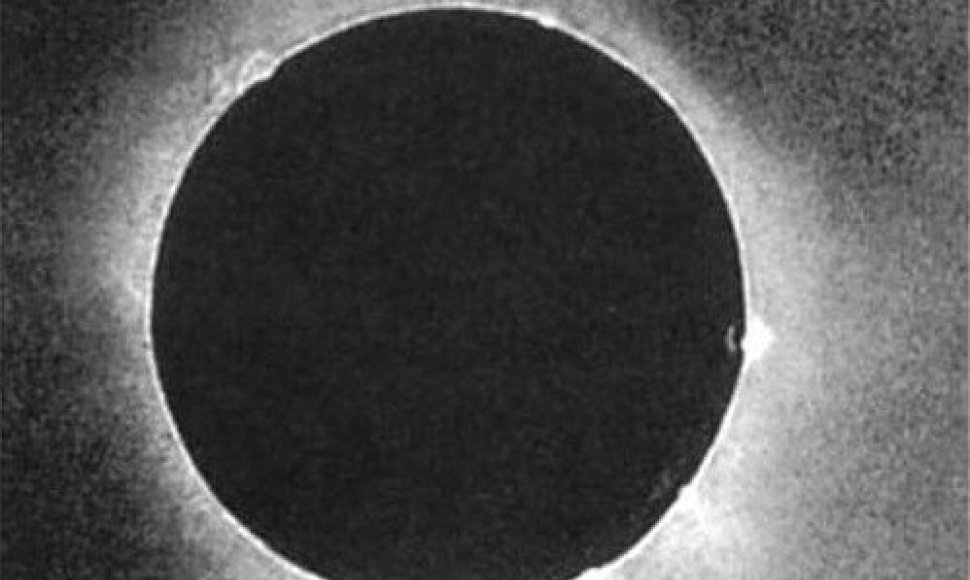 1851 07 28 J.J.H.Berkowskio dagerotipe užfiksuotas Saulės užtemimas