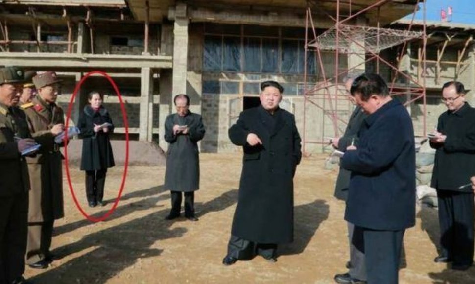 Šiaurės Korėjos delegaciją Pjongčange ves šalies lyderio sesuo