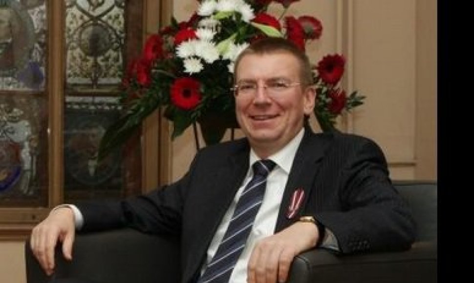 Latvijos ministras Edgaras Rinkevičius