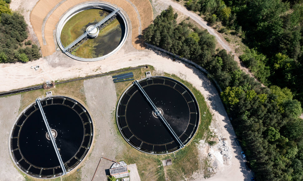 Įmonės „Vilniaus vandenys“ teritorija