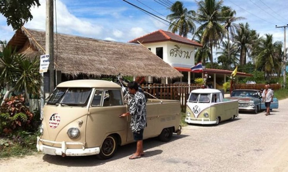 Tailandietis „Daihatsu Hijet“ pavertė „Volkswagen T1“