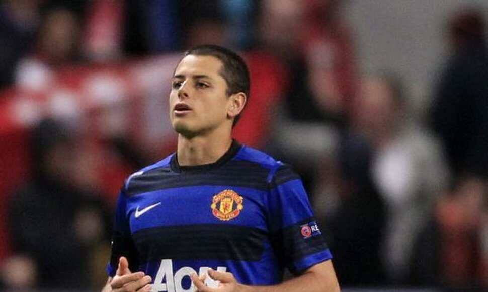 Chicharito meldėsi prie&scaron; rungtynes