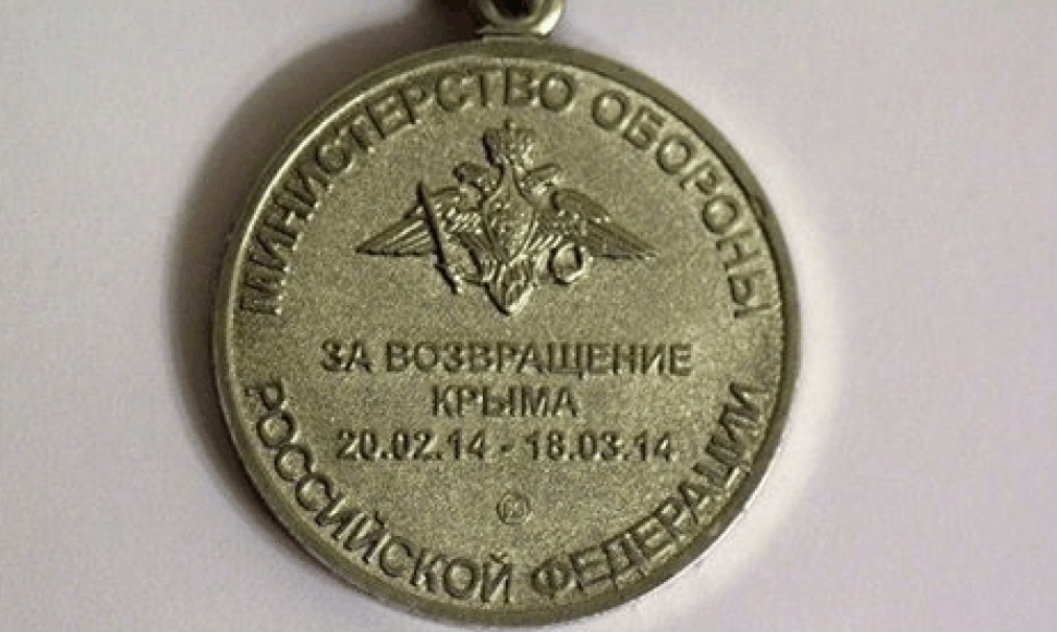 Medalis už Krymo sugrąžinimą
