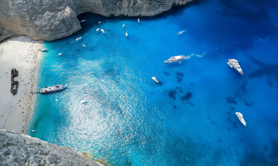 Įstabusis Navagio paplūdimys 