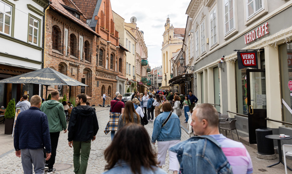 Saulėta Tėvo dienos popietė Vilniuje