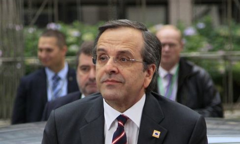 Graikijos ministras pirmininkas Antonis Samaras