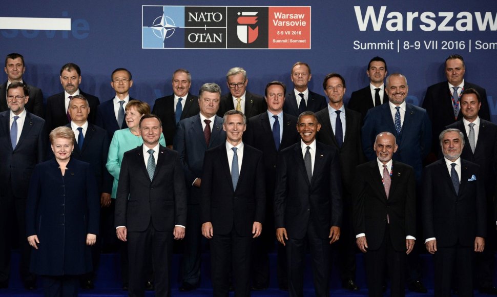 Dalia Grybauskaitė NATO vadovų susitikime