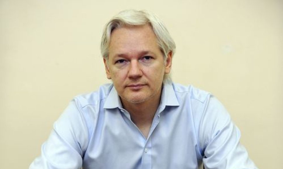 „WikiLeaks“ įkūrėjas Julianas Assange'as