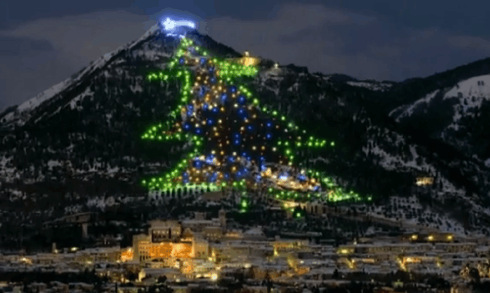 Kalėdų eglė Italijoje