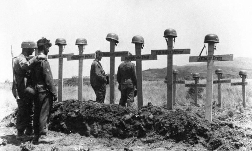 Vokiečių parašiutininkų kapai Kretoje