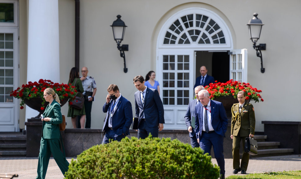 Spaudos konferencija po VGT posėdžio