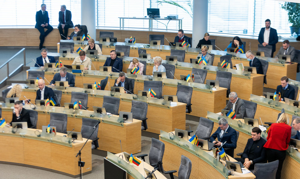 Seime svarstomas klausimas dėl A.Stončaičio atleidimo iš Seimo Antikorupcijos komisijos pirmininko pareigų