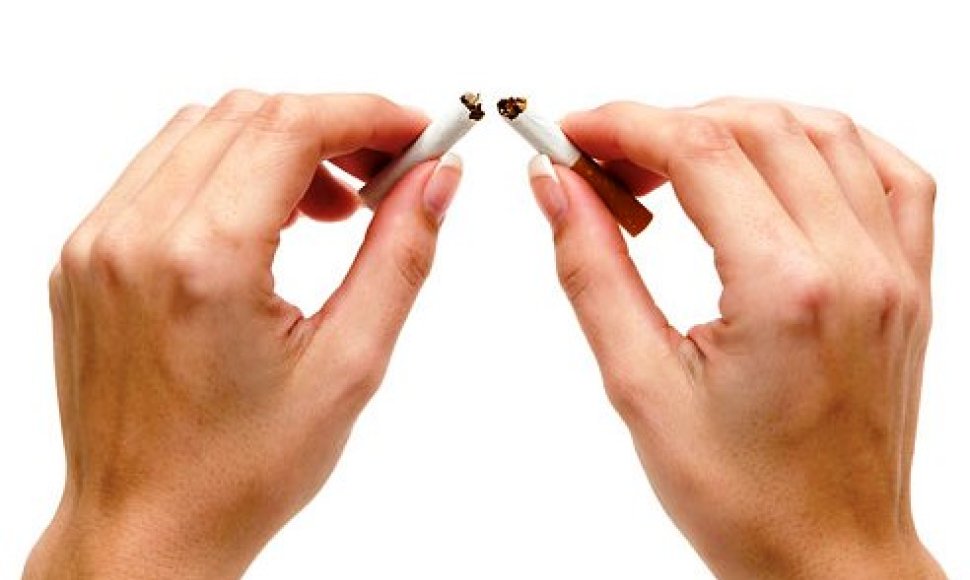 Metus rūkyti reikia keisti ir gyvenimo įpročius